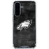 NFL Philadelphia Eagles Black & White Galaxy A36 5G Clear Case