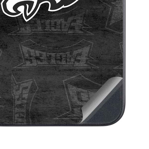 NFL Philadelphia Eagles Black & White Galaxy A54 5G Skin