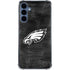 NFL Philadelphia Eagles Black & White Galaxy A55 5G Clear Case