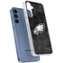 NFL Philadelphia Eagles Black & White Galaxy A55 5G Clear Case