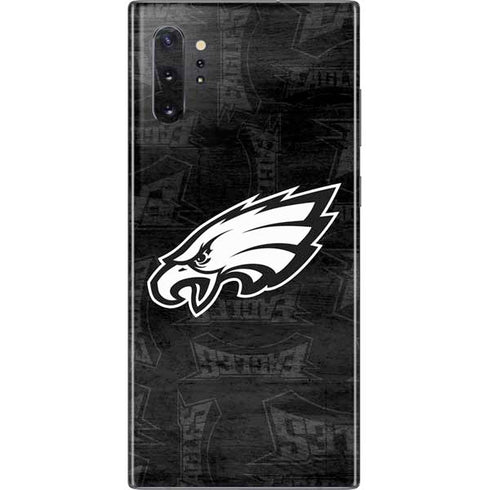 NFL Philadelphia Eagles Black & White Galaxy Note 10 Plus Skin