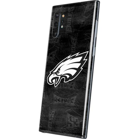 NFL Philadelphia Eagles Black & White Galaxy Note 10 Plus Skin