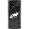 NFL Philadelphia Eagles Black & White Galaxy S23 Ultra Clear Case