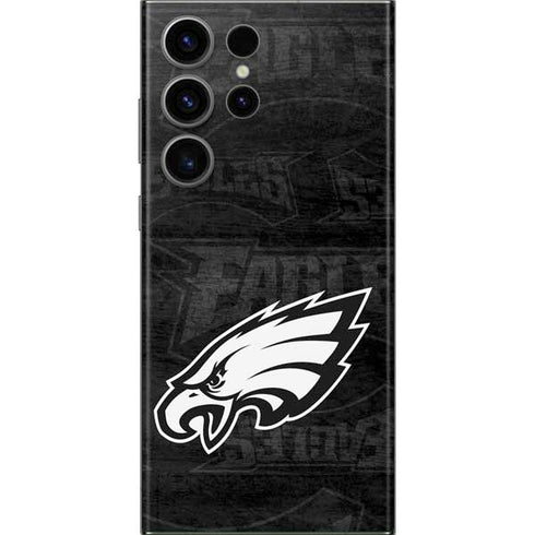 NFL Philadelphia Eagles Black & White Galaxy Skins