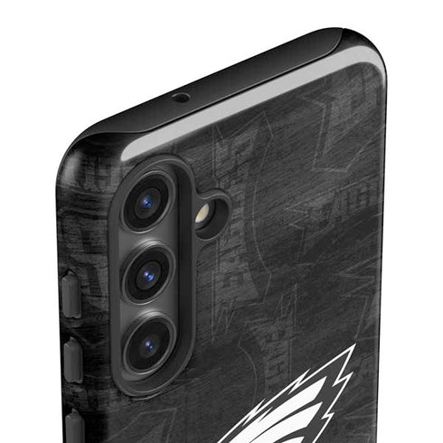 NFL Philadelphia Eagles Black & White Galaxy S25 Impact Case