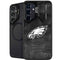 NFL Philadelphia Eagles Black & White Galaxy S24 Kickstand Case
