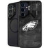 NFL Philadelphia Eagles Black & White Galaxy S24 Kickstand Case