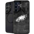 NFL Philadelphia Eagles Black & White Galaxy S24 Plus Kickstand Case