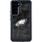 NFL Philadelphia Eagles Black & White Galaxy S24 Plus Waterproof Case