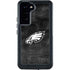NFL Philadelphia Eagles Black & White Galaxy S24 Plus Waterproof Case