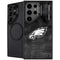 NFL Philadelphia Eagles Black & White Galaxy S25 Ultra Kickstand Case
