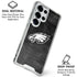 NFL Philadelphia Eagles Black & White Galaxy S25 Ultra Clear Case