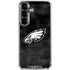 NFL Philadelphia Eagles Black & White Galaxy S26 Clear Case