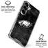 NFL Philadelphia Eagles Black & White Galaxy S26 Clear Case
