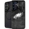 NFL Philadelphia Eagles Black & White Galaxy S26 Kickstand Case