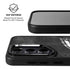NFL Philadelphia Eagles Black & White Galaxy S26 Kickstand Case