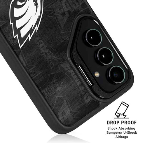 NFL Philadelphia Eagles Black & White Galaxy S26 Kickstand Case