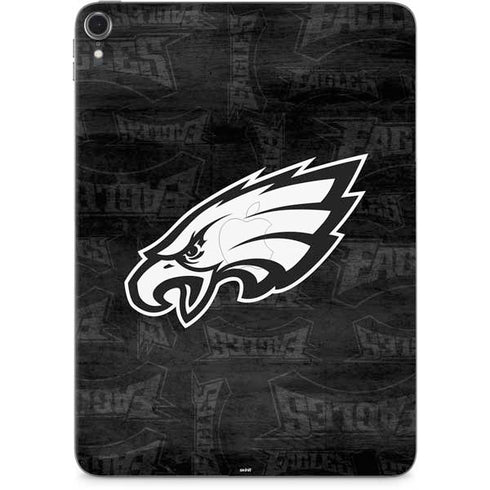 NFL Philadelphia Eagles Black & White Apple iPad Pro Skin