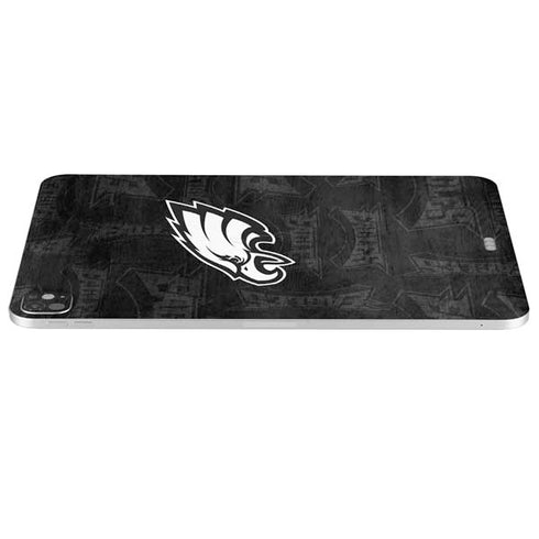 NFL Philadelphia Eagles Black & White iPad Pro 13in M4 (2024) Skin