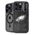 NFL Philadelphia Eagles Black & White iPhone 13 Pro Kickstand Case