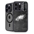 NFL Philadelphia Eagles Black & White iPhone 13 Pro Max Kickstand Case