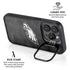 NFL Philadelphia Eagles Black & White iPhone 13 Pro Max Kickstand Case