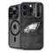 NFL Philadelphia Eagles Black & White iPhone 14 Pro Kickstand Case