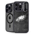 NFL Philadelphia Eagles Black & White iPhone 14 Pro Kickstand Case