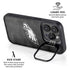 NFL Philadelphia Eagles Black & White iPhone 15 Pro Max Kickstand Case