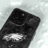 NFL Philadelphia Eagles Black & White iPhone 15 Pro Waterproof Case