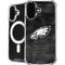NFL Philadelphia Eagles Black & White iPhone 16 MagSafe Case