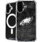 NFL Philadelphia Eagles Black & White iPhone 16 Plus MagSafe Case