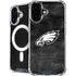 NFL Philadelphia Eagles Black & White iPhone 16 Plus MagSafe Case