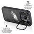 NFL Philadelphia Eagles Black & White iPhone 16 Pro Kickstand Case
