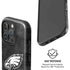NFL Philadelphia Eagles Black & White iPhone 16 Pro Magsafe Impact Case