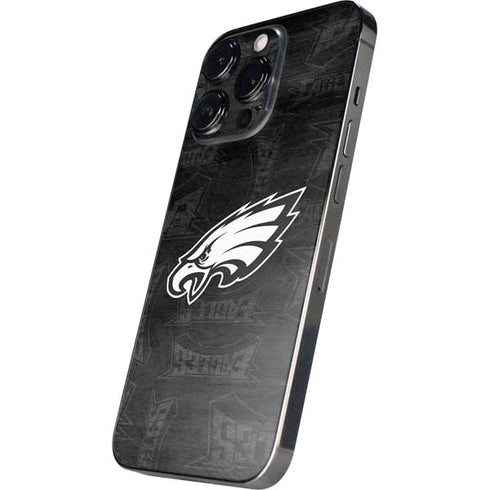 NFL Philadelphia Eagles Black & White iPhone 16 Pro Max Skin