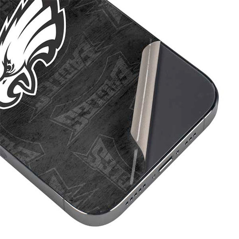 NFL Philadelphia Eagles Black & White iPhone 16 Pro Max Skin