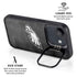 NFL Philadelphia Eagles Black & White iPhone 16e Kickstand Case