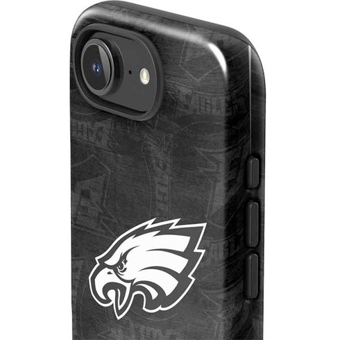 NFL Philadelphia Eagles Black & White iPhone 16e Impact Case