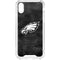 NFL Philadelphia Eagles Black & White iPhone XS Clear Case