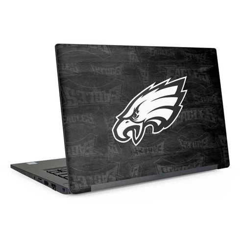 NFL Philadelphia Eagles Black & White Dell Latitude Skin