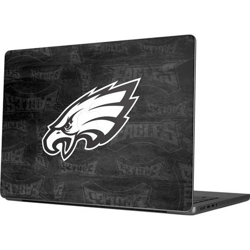 NFL Philadelphia Eagles Black & White Apple MacBook Pro 14-inch Skin