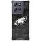 NFL Philadelphia Eagles Black & White Moto G Play 5G (2025) Clear Case