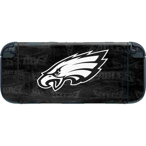 NFL Philadelphia Eagles Black & White Nintendo Switch 2 (2025) with Joy-Con Skin