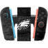 NFL Philadelphia Eagles Black & White Nintendo Switch 2 (2025) Joy-Con Controller Skin