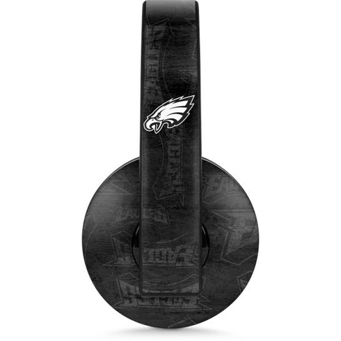 NFL Philadelphia Eagles Black & White PlayStation 4 Gold Wireless Headset Skin