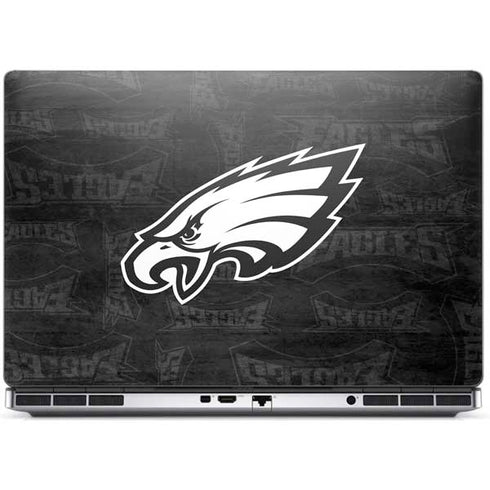 NFL Philadelphia Eagles Black & White Dell Precision Skin