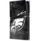 NFL Philadelphia Eagles Black & White PS5 Pro Console Skin
