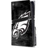 NFL Philadelphia Eagles Black & White PS5 Pro Disk Console Skin