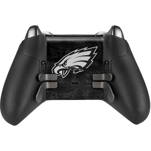NFL Philadelphia Eagles Black & White Xbox Elite Wireless Controller Series 2 Skin